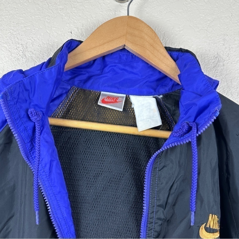 Nike Vintage Zip Front Long Sleeve Windbreaker Size Large Men - Picture 8 of 16